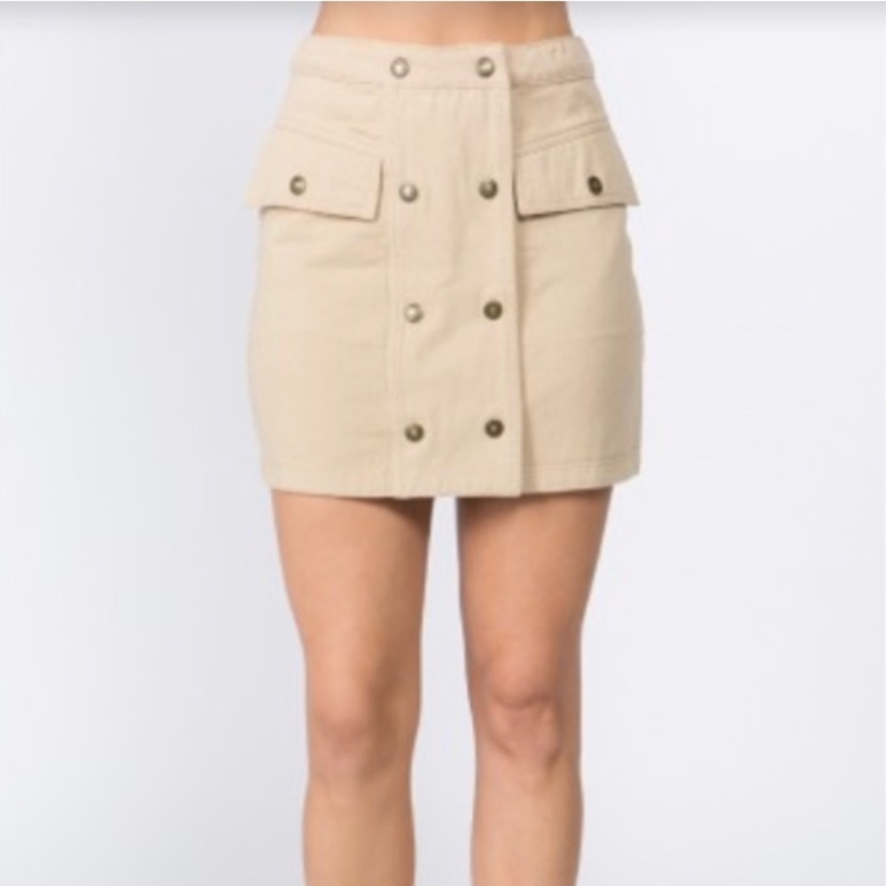 Khaki Skirt - Size Medium